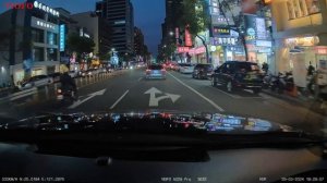 VIOFO A229 PRO 3 CHANNEL NIGHT FOOTAGE