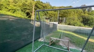 Ворота из труб. Футбольные ворота из подручных средств. Своими руками.