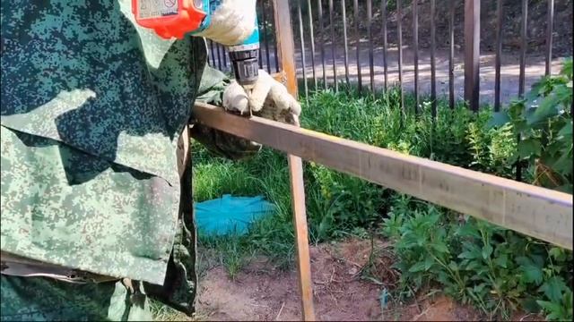 Опора для винограда своими руками