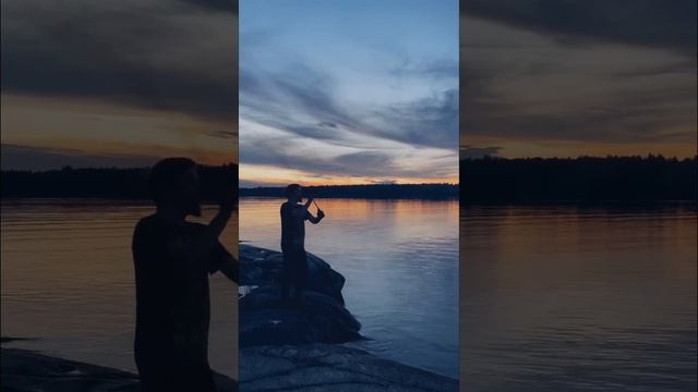 Отдых с палаткой на берегу Ладоги #ладожскоеозеро #спб #природаспб #ленинградскаяобласть #лето смотреть онлайн