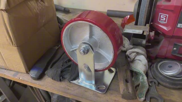 Чугунные колеса для крана-гуся смотреть онлайн