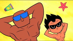 Юные Титаны, вперед! ♫ Песня настоящего парня ♫ Cartoon Network