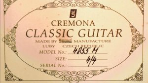 Обзор гитар Cremona 4855H и Cremona 4771O