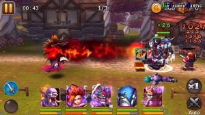 Heroes and Titans 3D Battle Arena iOS Walkthrough - Part 49 - Chapter 11: Warlokken (NORMAL)