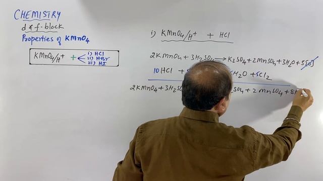 59. Reactions of Acidified Potassium Permanganate - KMnO4 with HCl, HBr & HI | AKSC | NEET, JEE смотреть онлайн