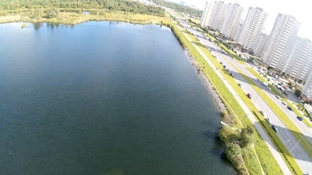 Гидрофлаер 02 09 17 Карьеры вид с воды
