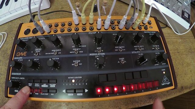How to get Multiple Voices from a Behringer Crave, Polyphonic Synth Patch from a Monophonic Synth