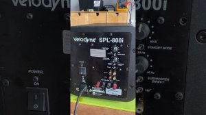 Velodyne SPL-800i fault