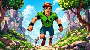 Прохождение 1 Ben 10 - Power Trip