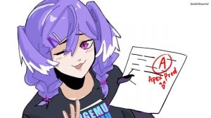 Yugo's voice training class but with Selen, Shoto, Uki and Reimu = detention (DAY 2) | Animation