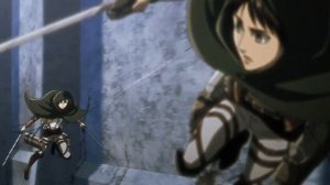 Mikasa and Eren - Attack on Titan - Fuyu no Hanashi (Кавер от Jackie-O)