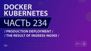 Docker, Kubernetes - 234 - Production Deployment - The Result of Ingress-Nginx