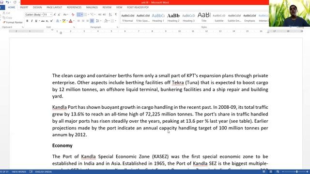 Sem 2: E1P2: U3: Topic 5 KANDLA PORT смотреть онлайн