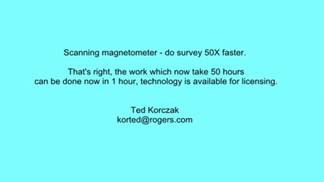 Scanning magnetometer