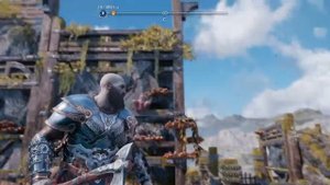 Прохождение игры God of War Ragnarok #6 Освободили кита и нас оштрафовали (без комментариев)