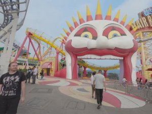 Hong Kong - Ocean Park - Hair Raiser Roller Coaster (без матюков)