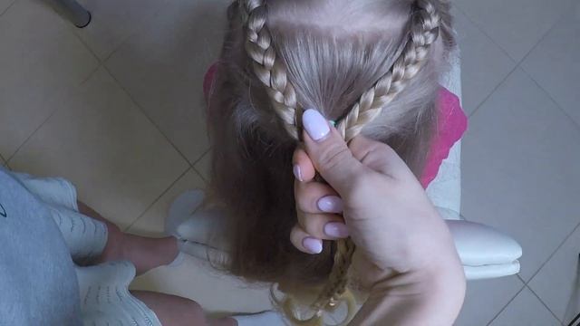 Ажурный хвост. Красивая прическа пошагово