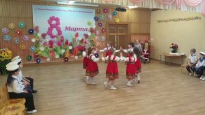 Танец Русские красавицы  Весенний утренник | Подготовительная группа #утренник #детскийсад