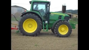 John Deere 7530 premium ,, Vaderstad Tempo F8 ,, Sejba kukurice ,,  PD- Lascov