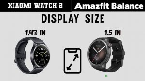 Xiaomi Watch 2 Vs Amazfit Balance Special Edition Smartwatch 2024