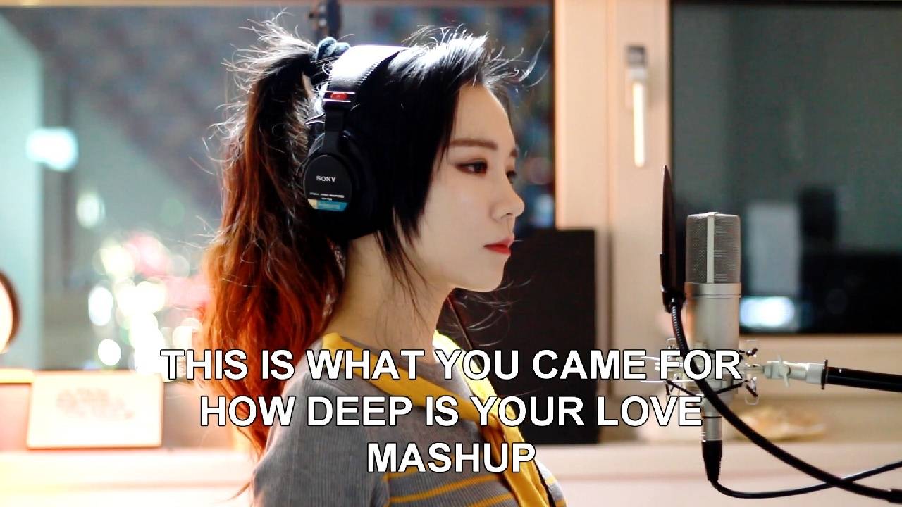 This Is What You Came For & How Deep Is Your Love ( MASHUP cover by J.Fla ) смотреть онлайн