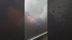 Ретельно миємо Nissan Leaf та  наносимо віск Soft99 Fusso coating 12 month