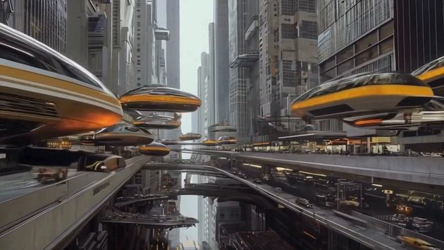 Futuristic Worlds_ Syd Mead-Inspired AI-Generated Landscapes _ MidJourney & Hailuo AI - PintoCreatio