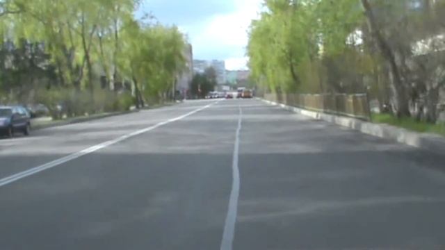 Driving To Russia 2012: In giro per Murmansk, driving around Murmansk смотреть онлайн