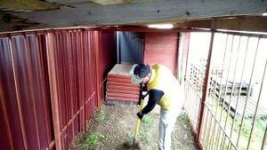DIY | Деревянный пол в вольере у собаки делаю своими руками. | Улучшайзинг всего.