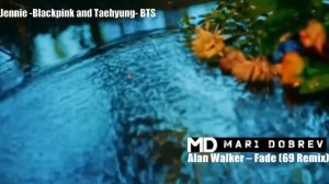 Дженни  Блэкпинк и Тэхен BTS Jennie -Blackpink and- Taehyung BTS