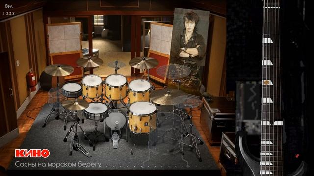 КИНО. Сосны на морском берегу. Минус с вокалом (+ ритм) для соло гитары смотреть онлайн