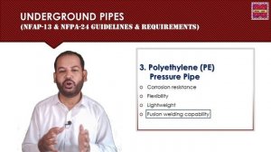 Fire fighting systems underground pipes | NFPA 13 and NFPA 14 pipelines in Urdu