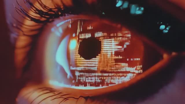 ИИ Микрофильм Cyberpunk