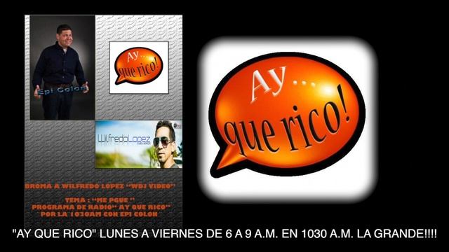 EPI COLON PRESENTA AY QUE RICO BROMA A WILFREDO LOPEZ смотреть онлайн