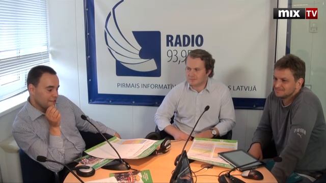 MIX TV: Организаторы проекта "Dziesmu un Deju svētku ekspresis" на радио "Балтком" смотреть онлайн