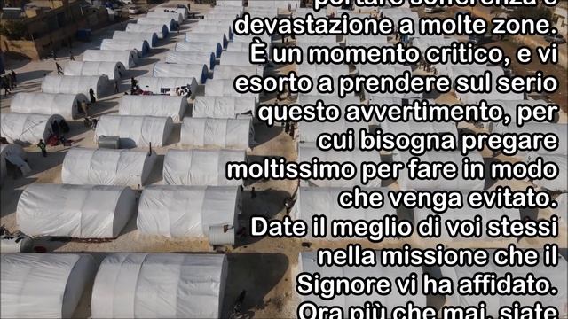 Beata Vergine di Anguera | Lo Ha Detto Pochi Minuti Fa | Terremoto Devastante nel Centro Sud Italia