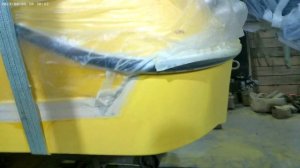 Аэлита 580 перед покраской необрастайкой.  Отчетное видео