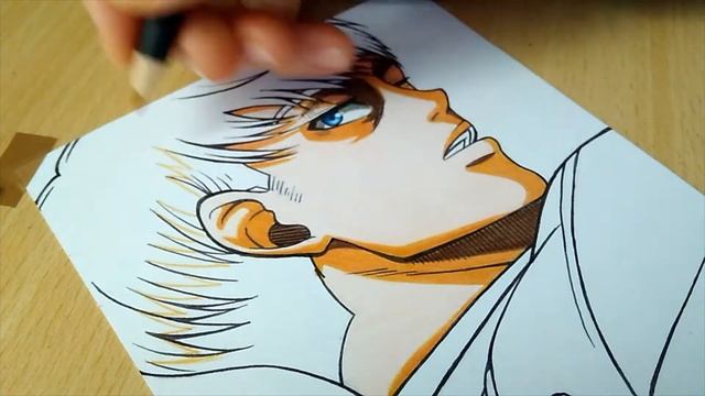 Drawing Armin Arlert | Attack on Titan (season 4) (the table scene) смотреть онлайн