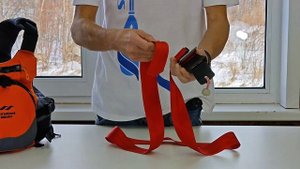 Как правильно застегнуть самосброс
