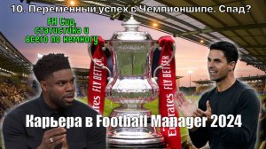 Карьера в FM 24. №10. Переменный успех в Чемпионшипе. Спад?