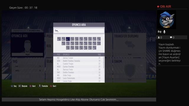 CANLI YAYINN!!!!!!! Fifa 18 Teknik Direktor Kariyeri # 2 смотреть онлайн