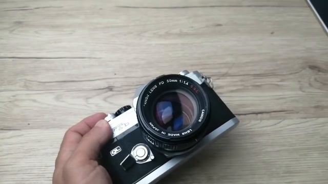 Function Testing : Lens Canon FD 50mm. F1.8 with Canon FTB