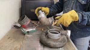 Сварка алюминия на выезде | Переварка патрубков Cummins и Volvo | Cebora Win AC-DC TIg180M