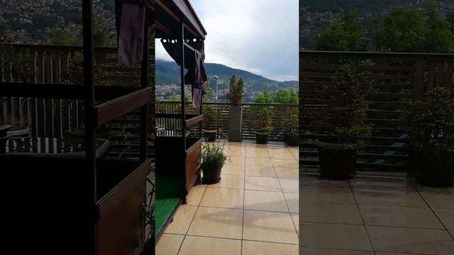 Amazing view from apartment in Bascarsija смотреть онлайн