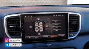 Навигация TEYES CC2 PLUS на KIA SPORTAGE. Андроид, яндекс.навигатор, Youtube