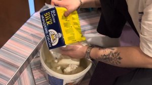 Как замешать жидкие обои Silk Plaster ?