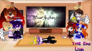 The Afton family and Emily reacting to Michael’s video’s