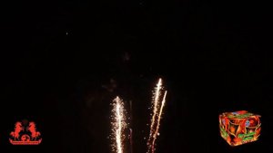 Салют FP B105 ЯНТАРНЫЙ ЗАКАТ 0,8 дюйма 20 мм калибр 96 залпов