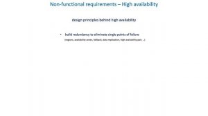 06 How to define System requirements - High availability