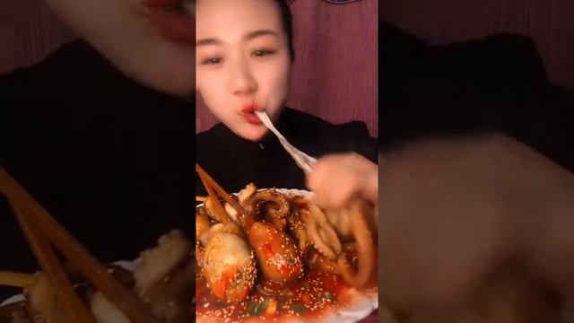 【AMR SEA FOOD CHINA】Fishermen Eat Seafood - Super Delicious Fresh Crab Dish of Chinese Girl #56